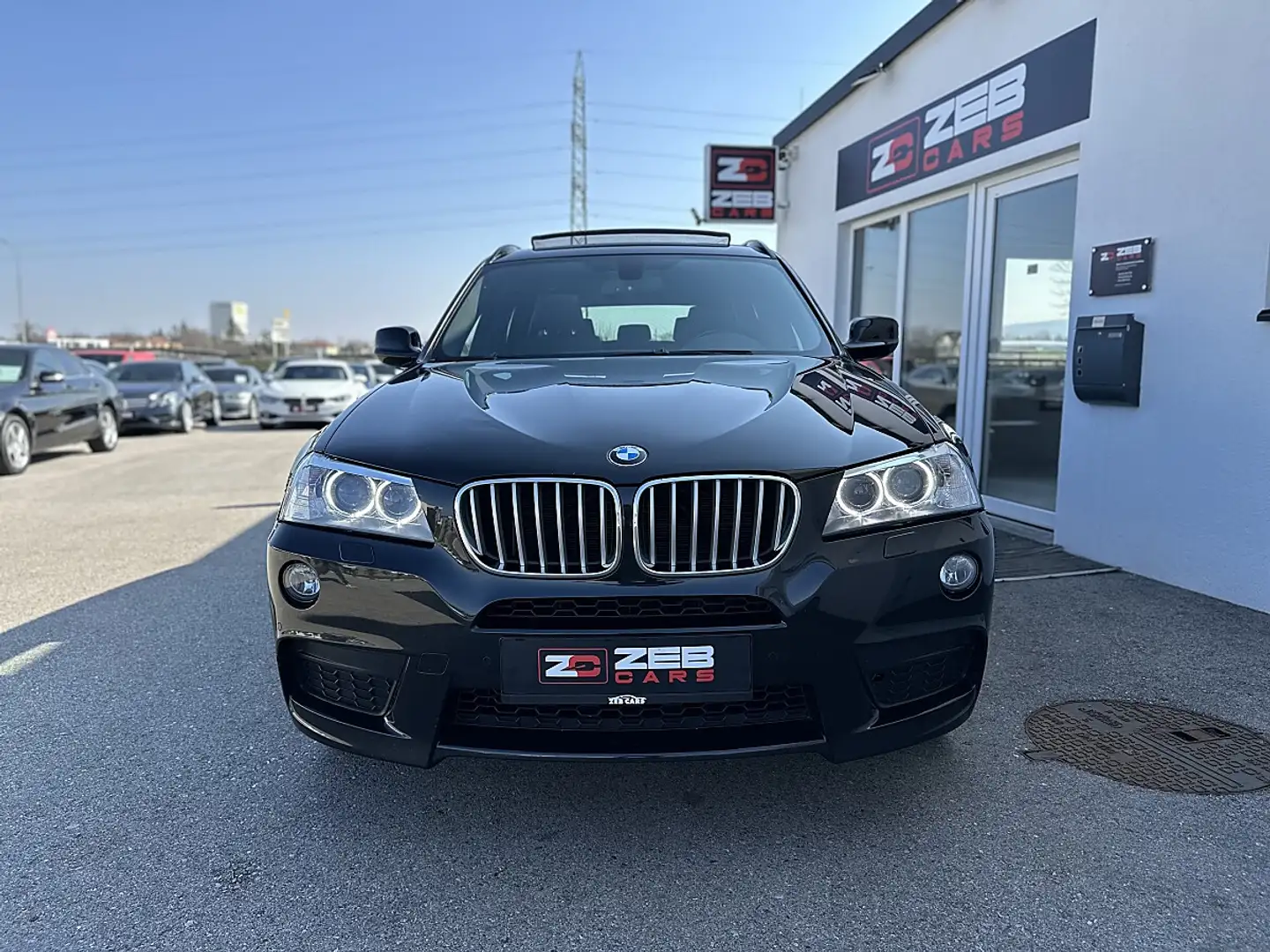 BMW X3 xDrive30d Aut., M-Paket, Pano, ANGHK Schwarz - 2