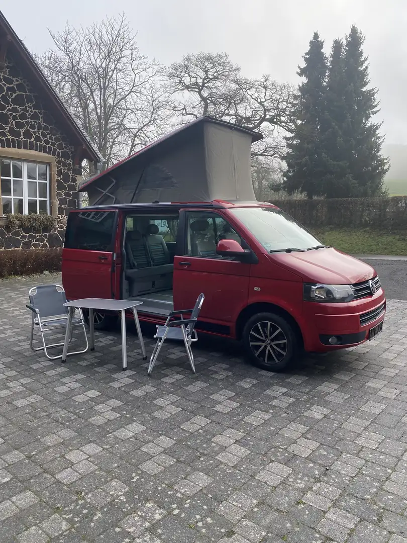 Volkswagen T5 California Beach Rot - 2