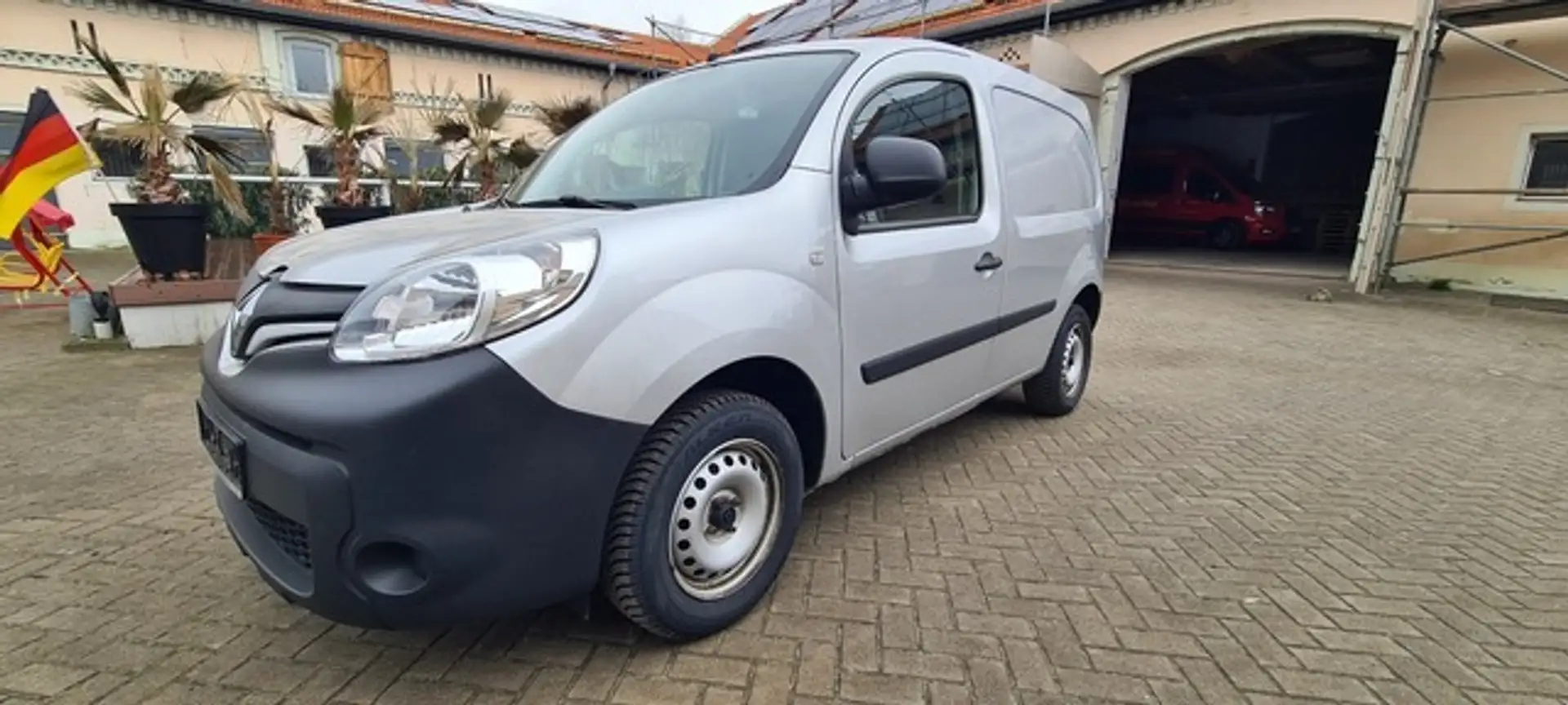 Renault Kangoo Leiterklappe, 1.Hand, Scheckheft Zilver - 1