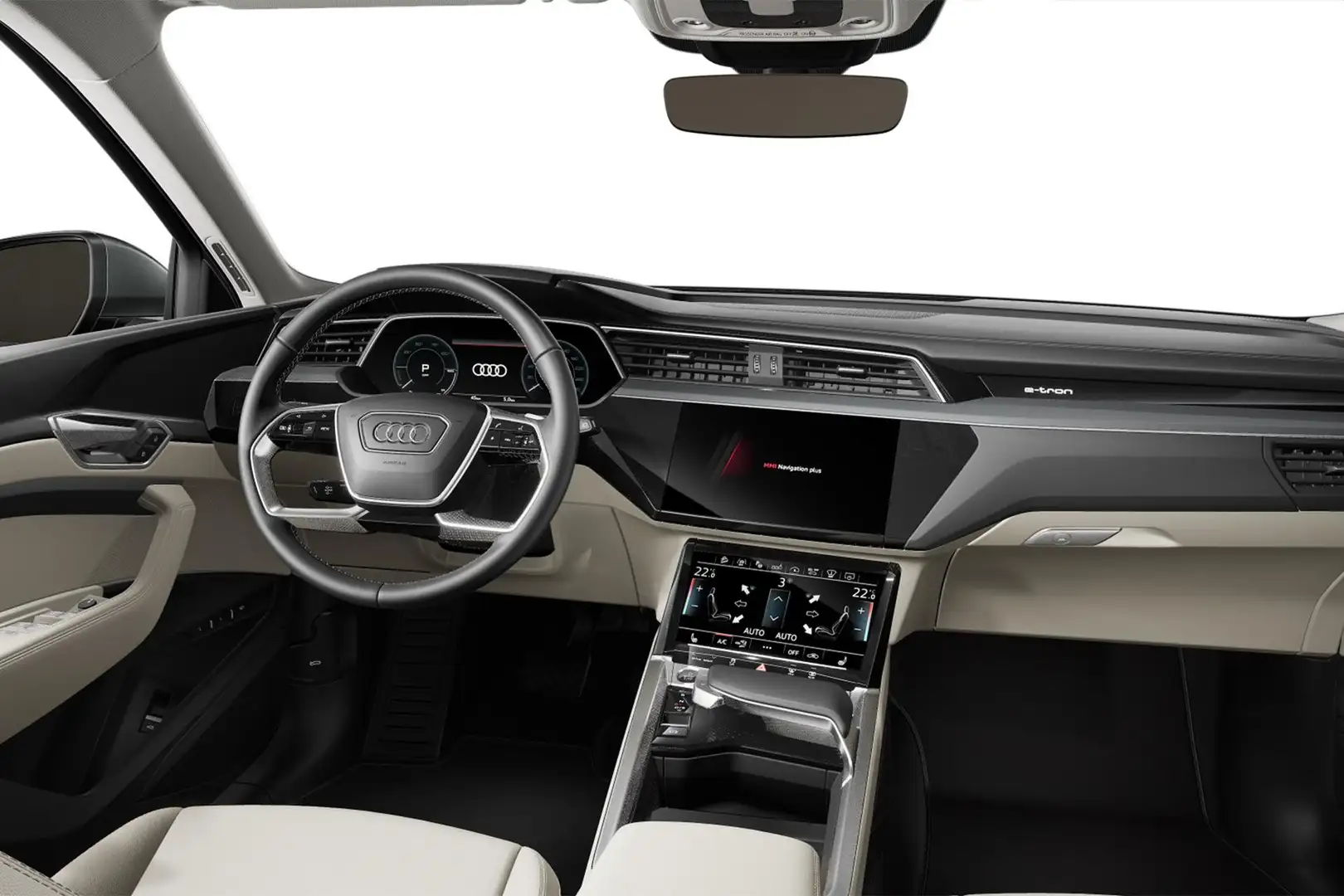 Audi Q8 e-tron 50 quattro Advanced Edition 95 kWh Šedá - 2