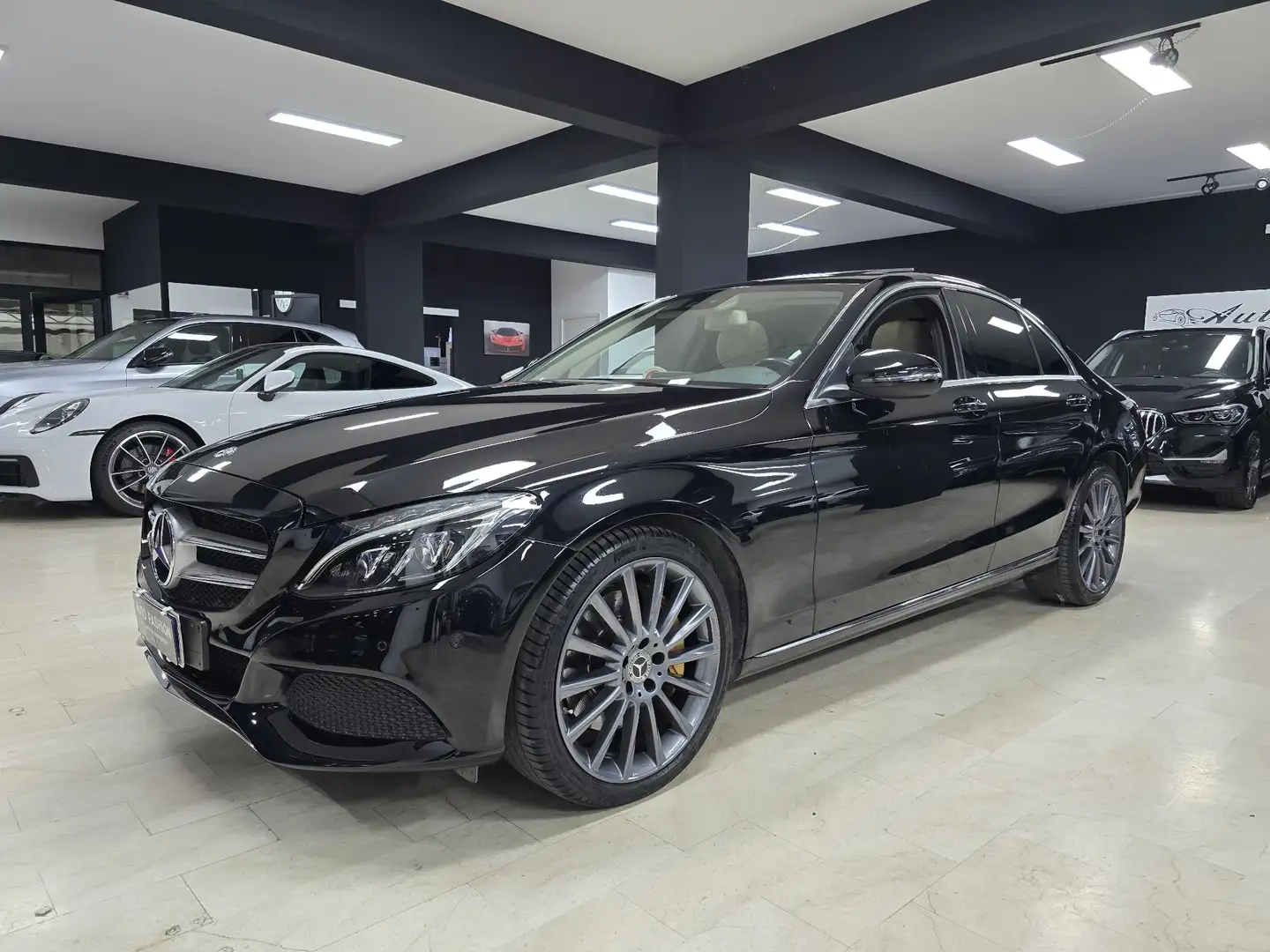 Mercedes-Benz C 220 Classe C220 Berlina d Sport auto 9m Black - 1