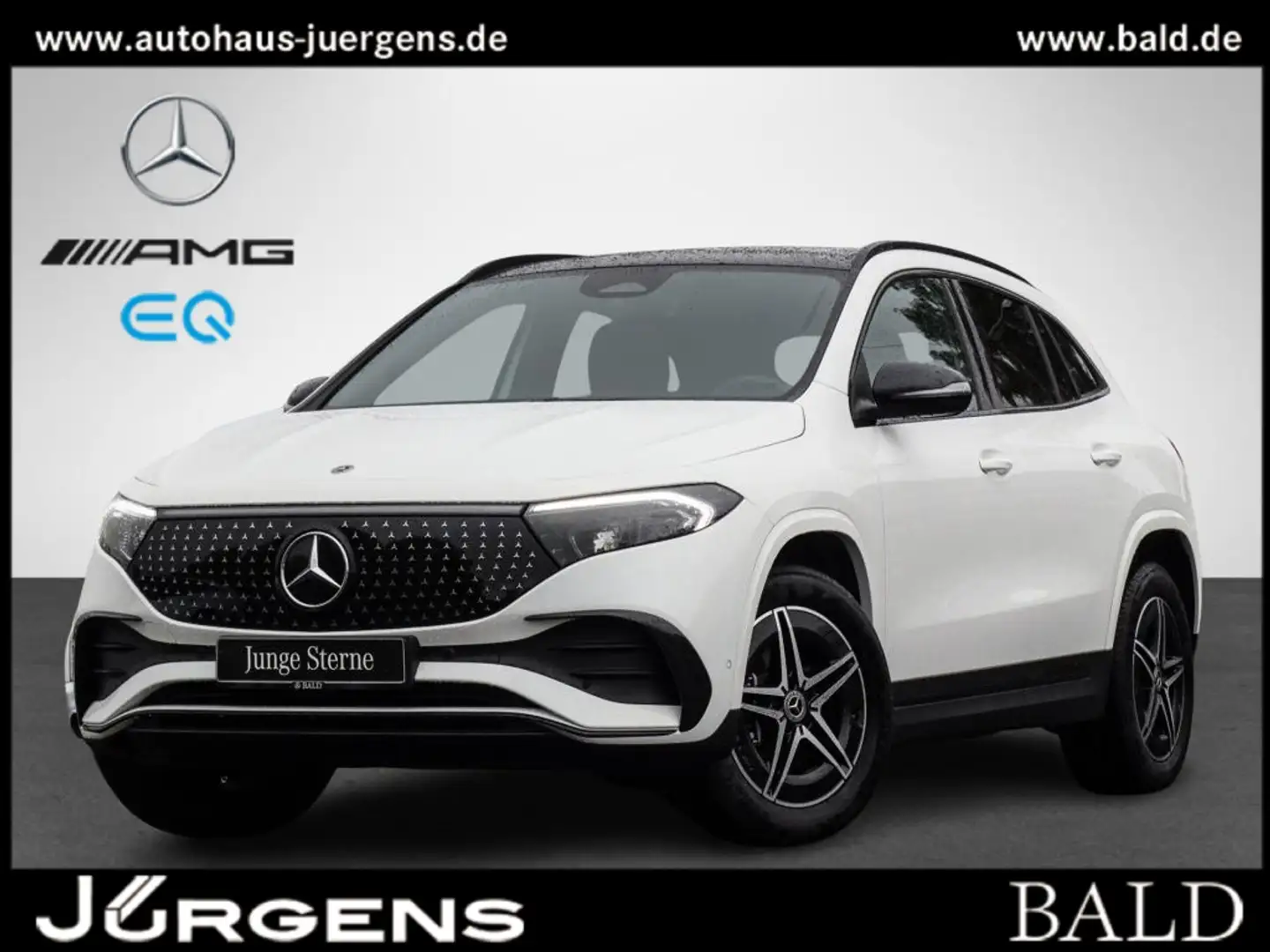 Mercedes-Benz EQA 350 4M AMG-Sport/Pano/Distr/Night/LED/Ambi Weiß - 1