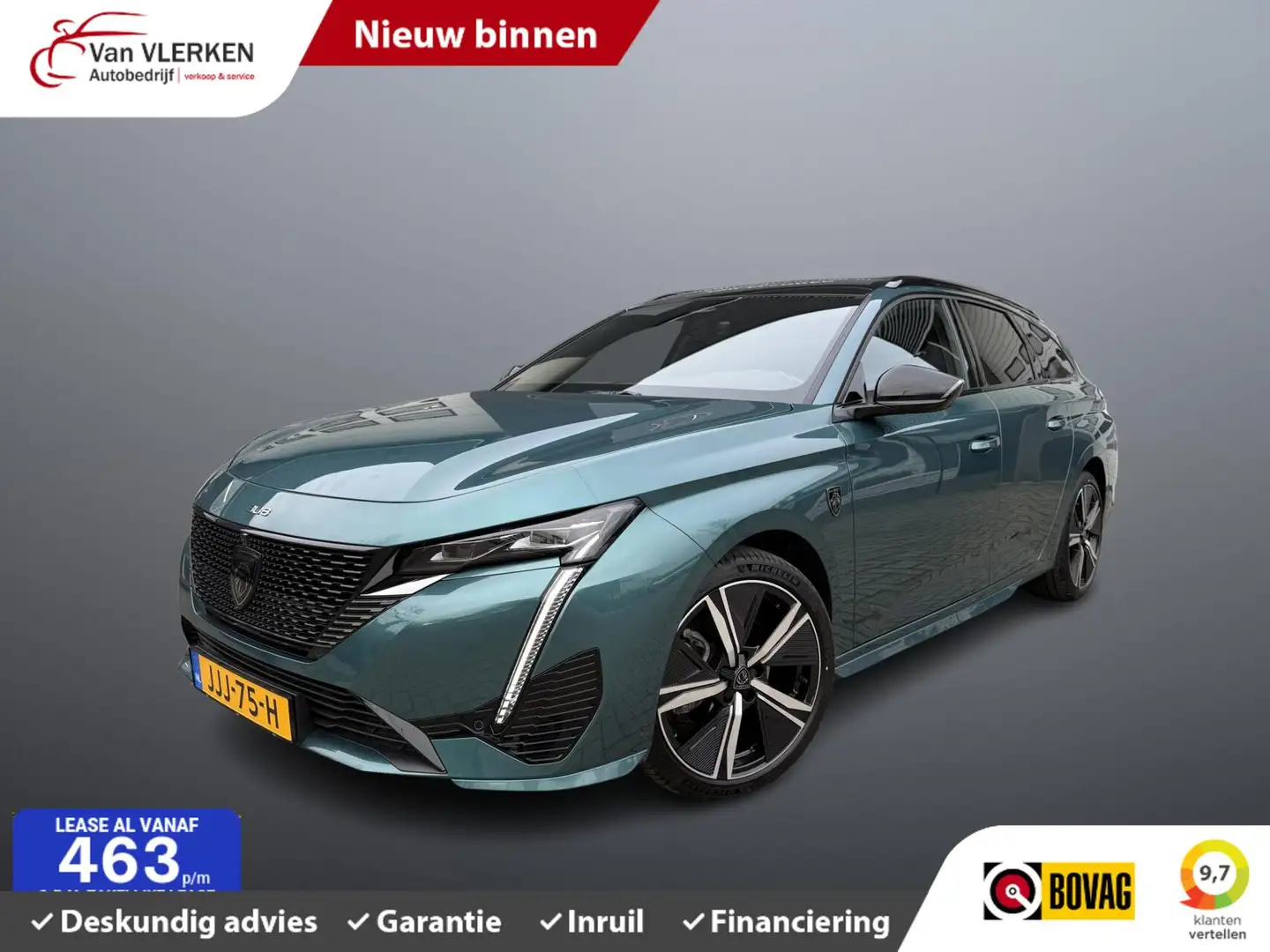 Peugeot 308 SW 1.2 PureTech GT Panoramadak Groen - 1