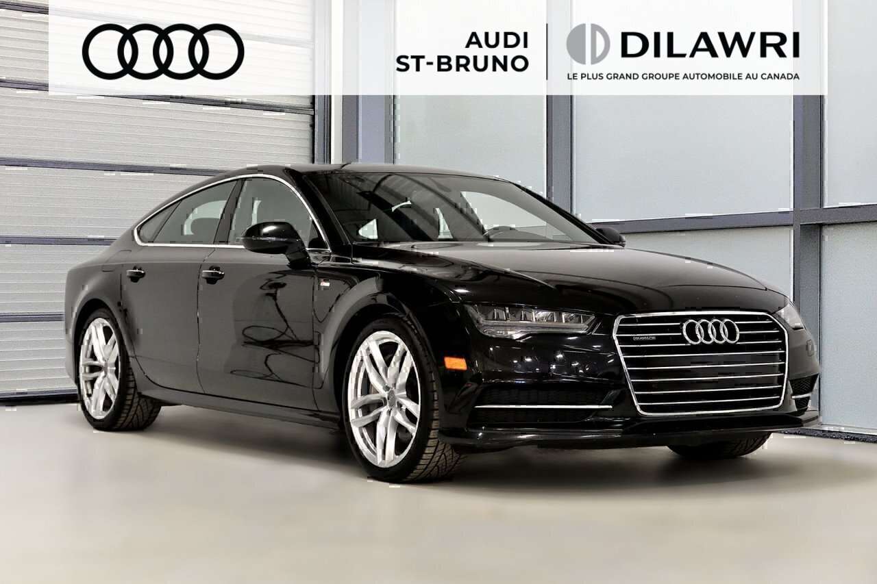 2017 Audi A7 3.0T Progressiv / S-Line / 20 '' / Navigation / Ve