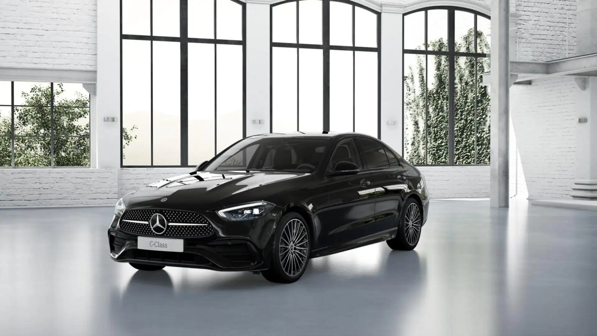 Mercedes-Benz C 300 d AMG+Night+Distro+Kamera+Carplay+Ambiente Schwarz - 2