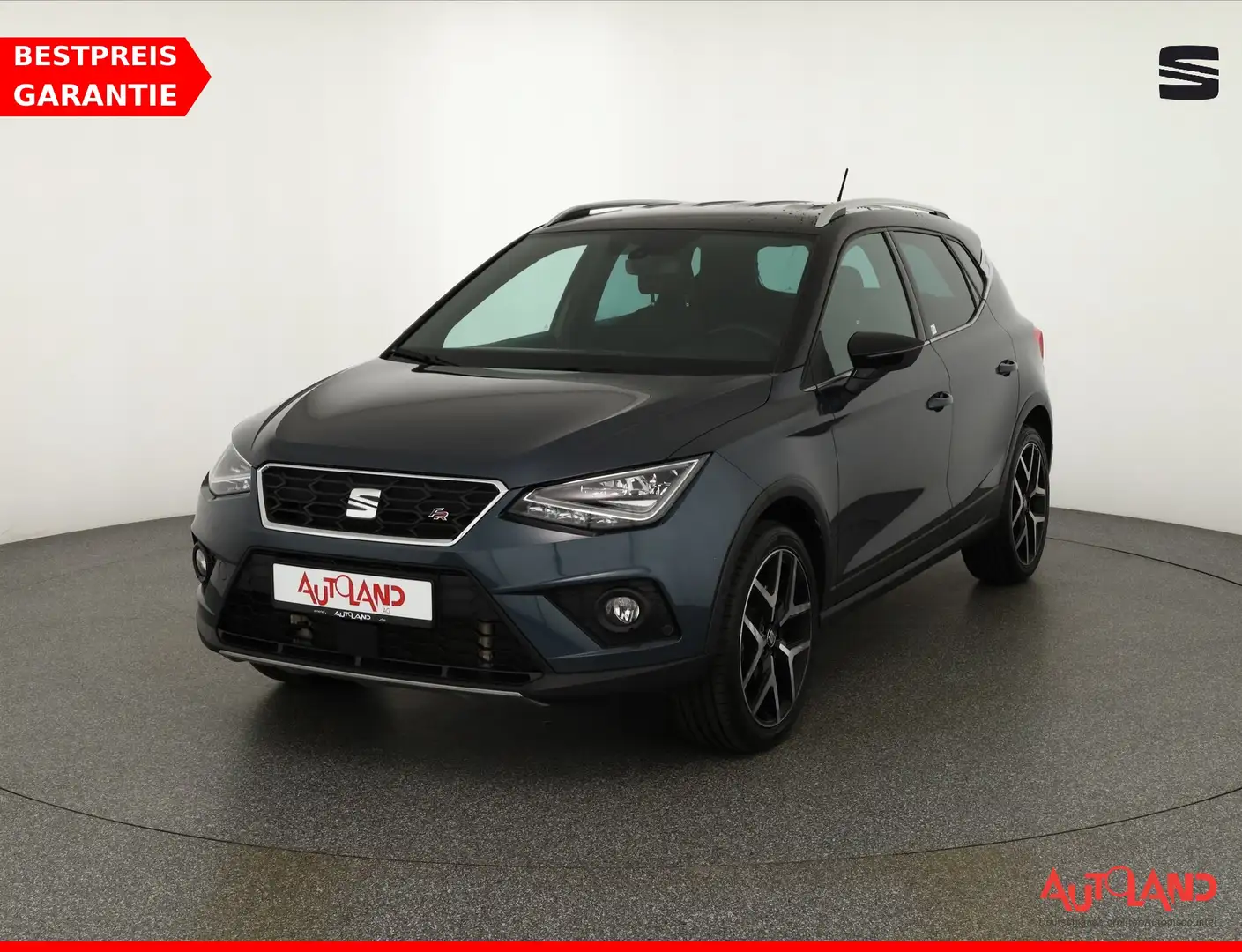 SEAT Arona 1.5 TSI DSG FR LED Navi Sitzheizung AHK Grijs - 1