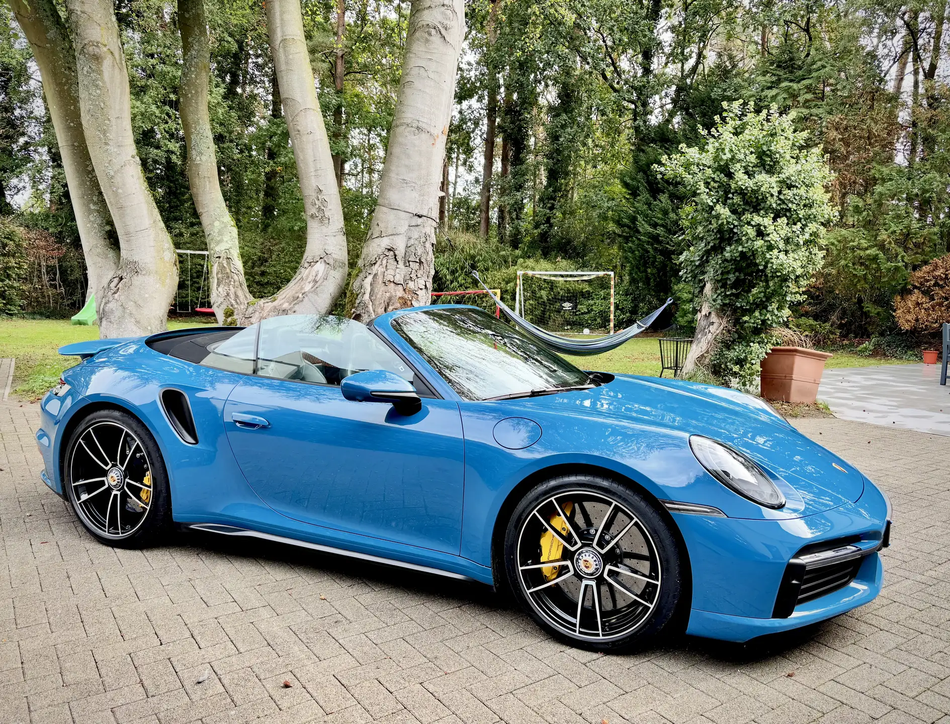 포르쉐 911 Turbo S Cabriolet 2022 파랑 사진 6