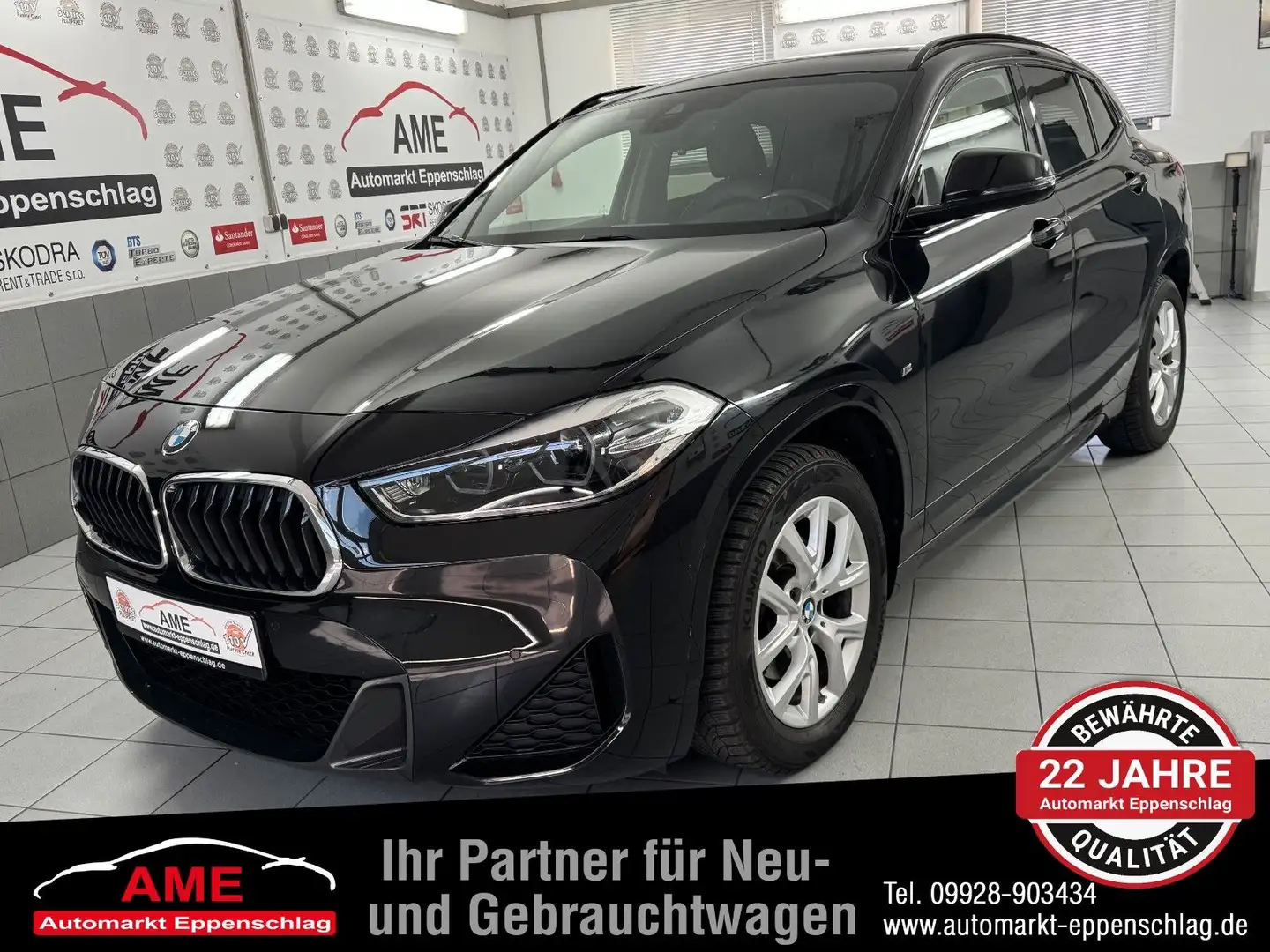 BMW X2 sDrive 18 i M Sport Panorama HiFi LED Tempo Schwarz - 1