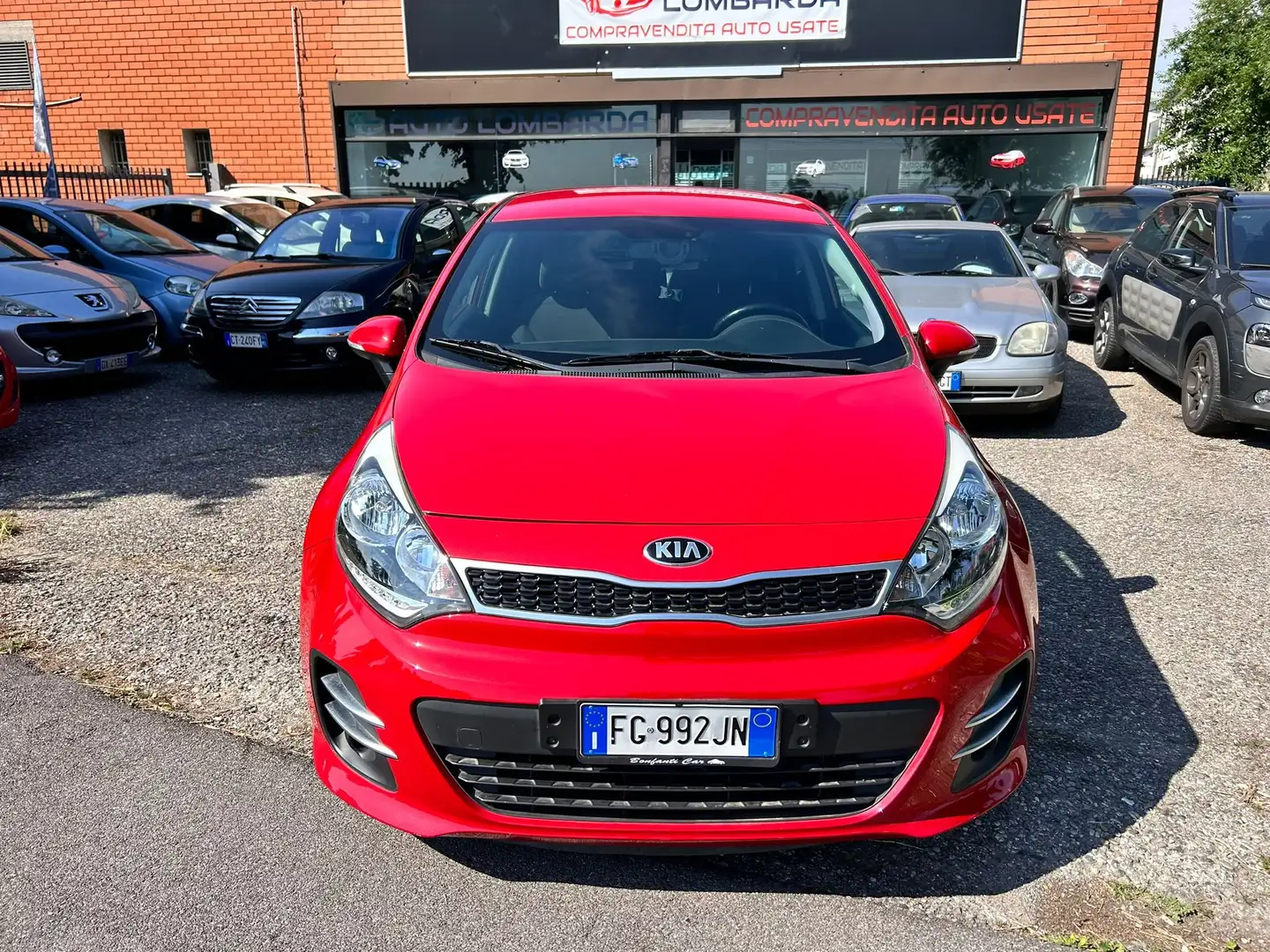 Kia Rio Rio 5p 1.4 crdi Cool Techno Pack Euro 6 Rosso - 2