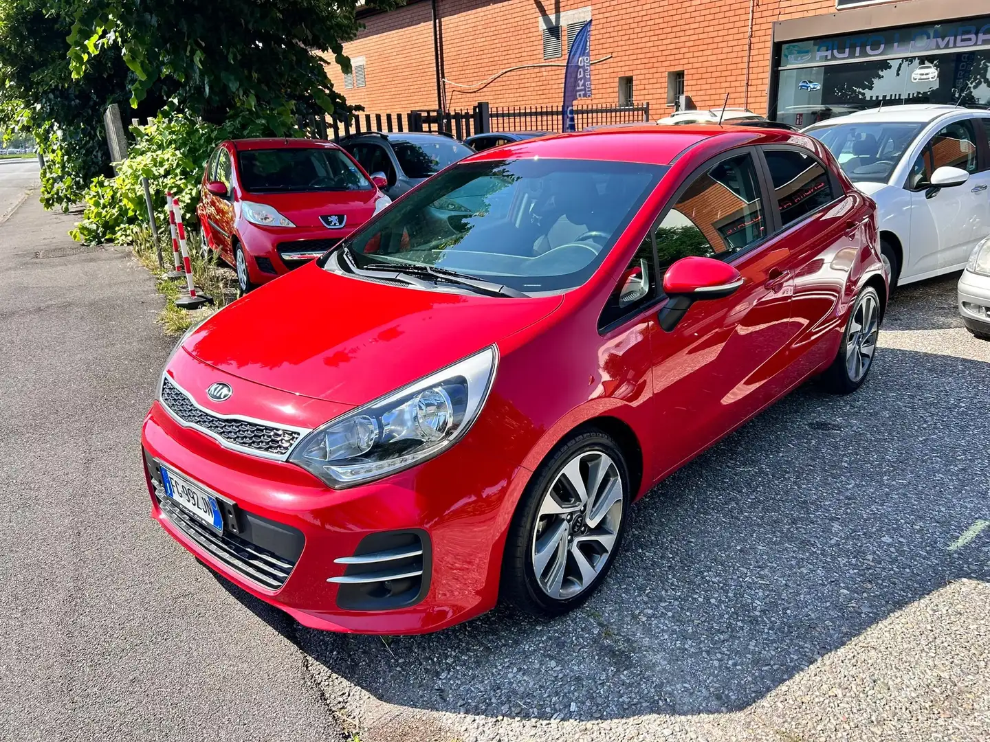 Kia Rio Rio 5p 1.4 crdi Cool Techno Pack Euro 6 Rosso - 1
