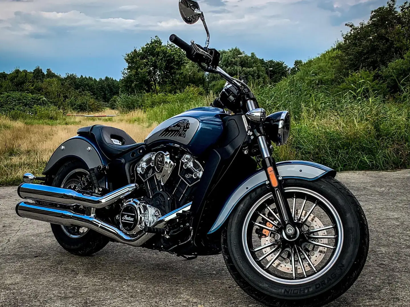Indian Scout Icon 2021 Niebieski - 1