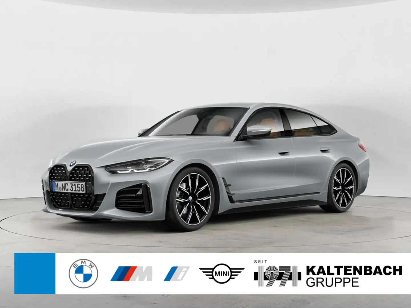 BMW 420 d Gran Coupe xDrive M-Sport AHK LED W-LAN Grau - 1