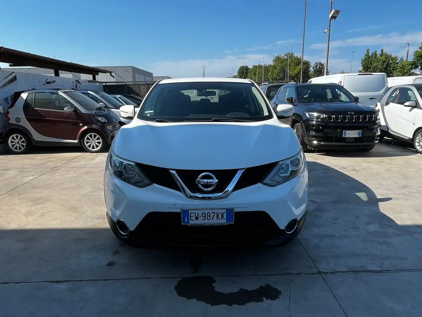 Nissan Qashqai Qashqai II 2014 1.5 dci Acenta 110cv Wit - 2