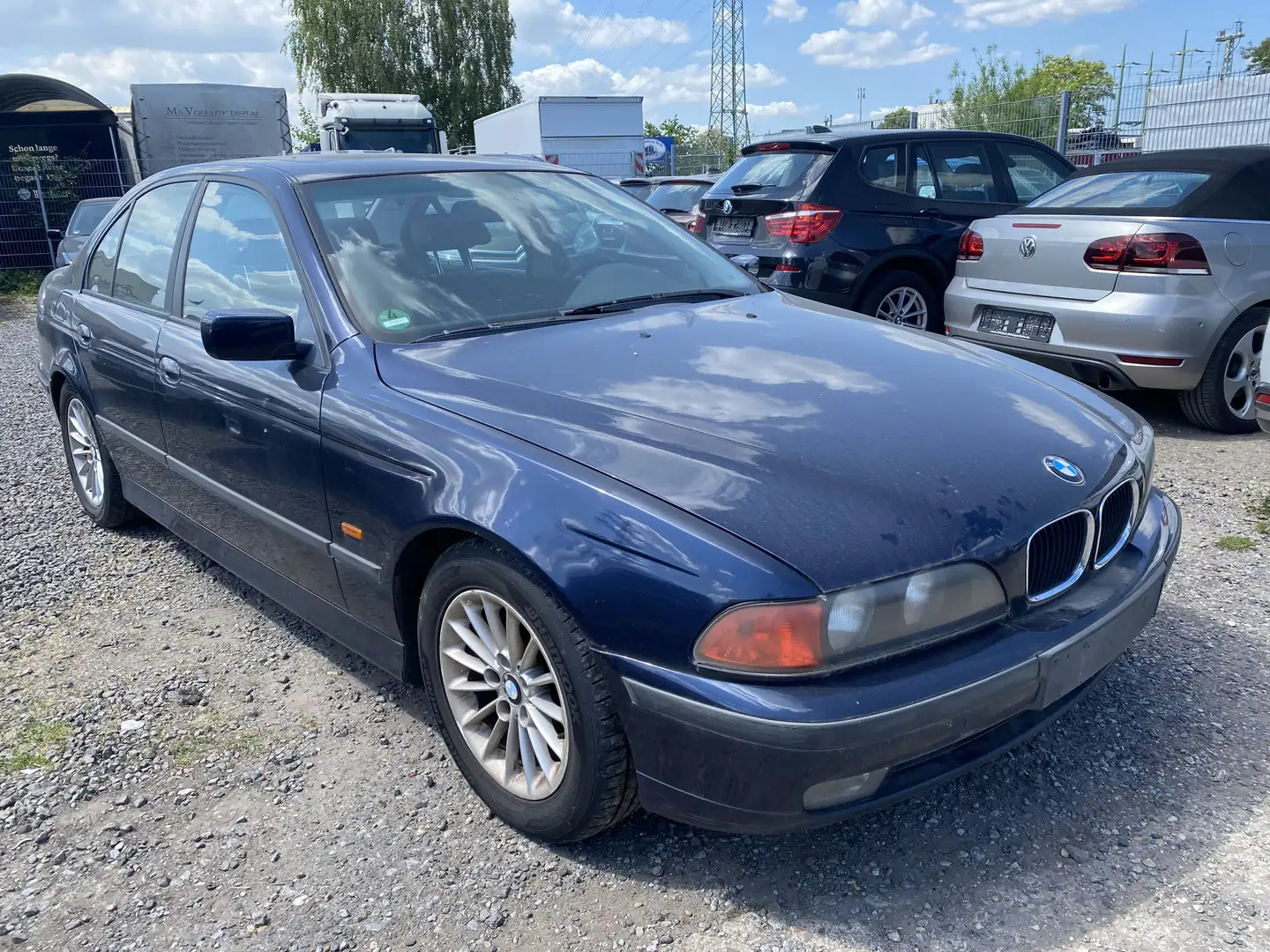 BMW 523 523i,Automatik,Leder,Klimaautomatik,Schiebedach Negro - 2