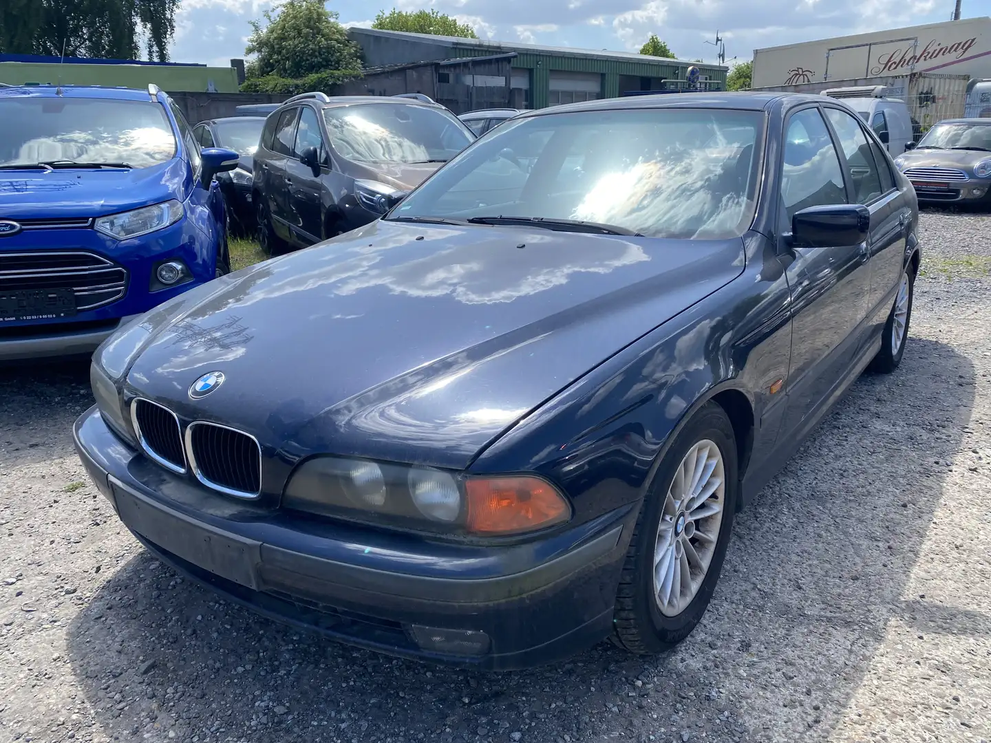 BMW 523 523i,Automatik,Leder,Klimaautomatik,Schiebedach Negro - 1