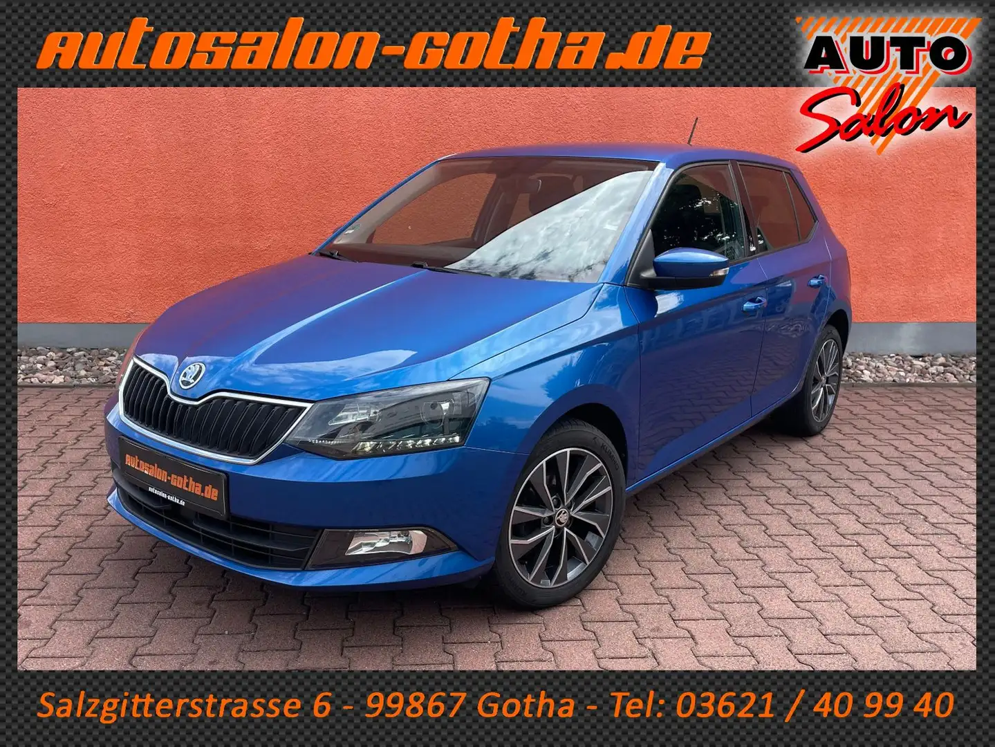 Skoda Fabia 1.2 TSI Edition DAB+KLIMAAUTO SHZ PDC FSE Blau - 1