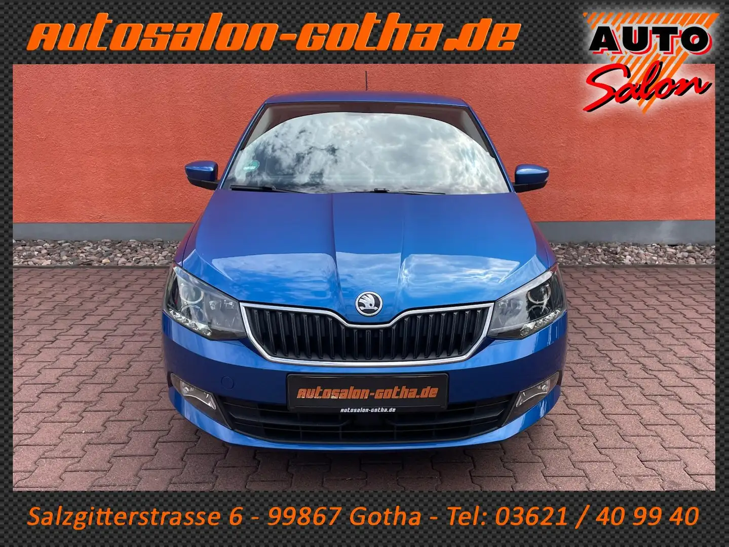 Skoda Fabia 1.2 TSI Edition DAB+KLIMAAUTO SHZ PDC FSE Blau - 2