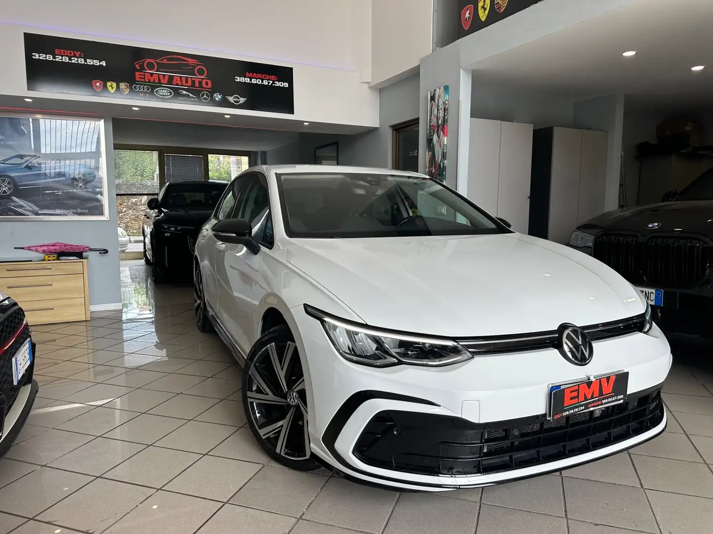 Volkswagen Golf Golf 2.0 TDI 150 CV DSG SCR R-Line Bianco - 1