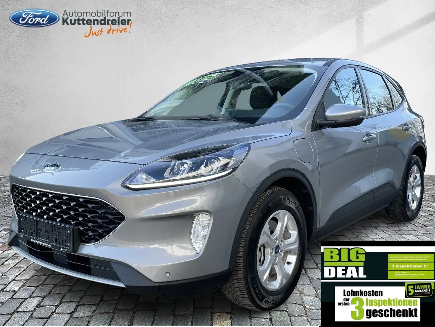 Ford Kuga Plug-in-Hybrid PHEV Cool & Connect Navi Silber - 1