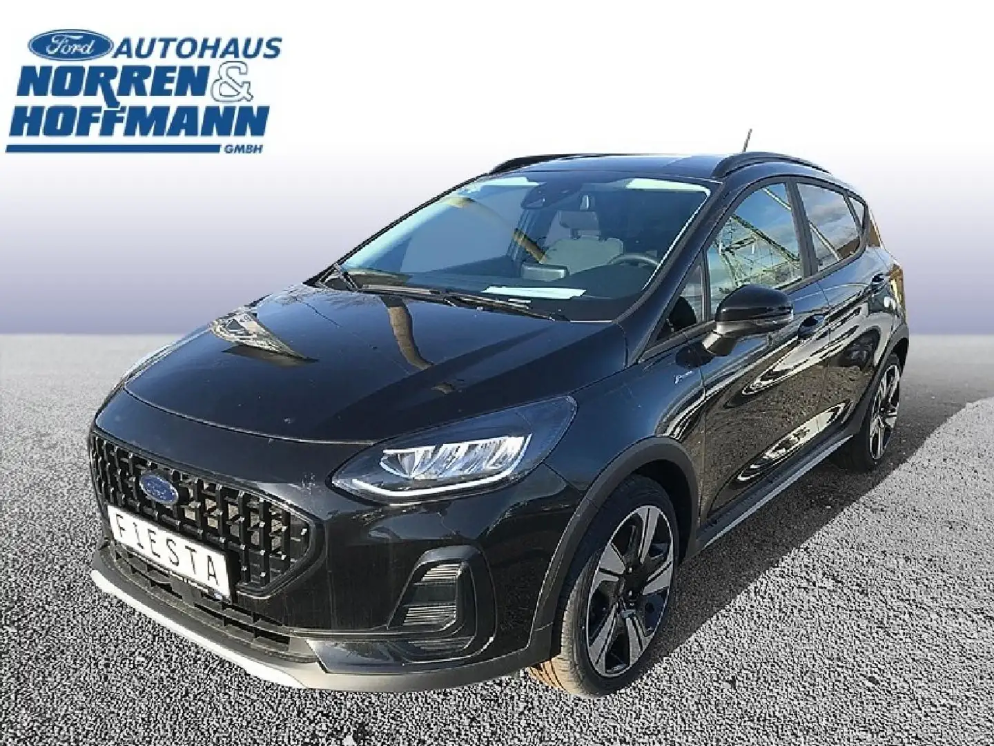 Ford Fiesta Active Schwarz - 1