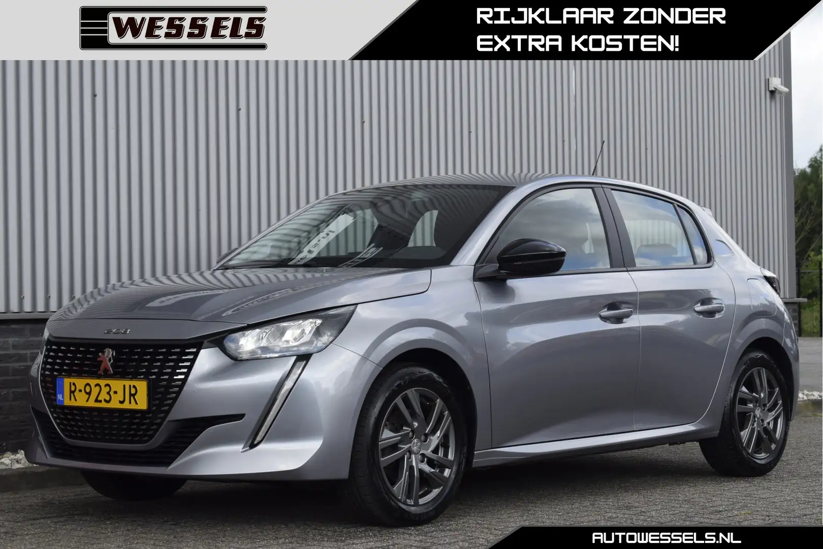Peugeot 208 1.2 PureTech Active Pack Trekhaak, Carplay, DAB, P Grijs - 1