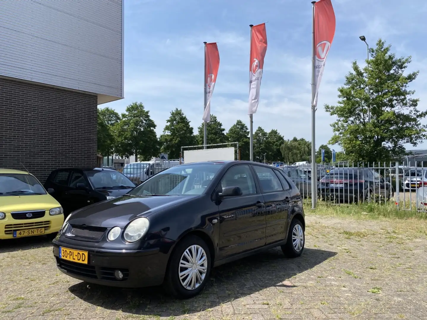 Volkswagen Polo 1.4-16V FSI Athene,5 Deurs,5 Zits,Climate&Cruiseco Schwarz - 1
