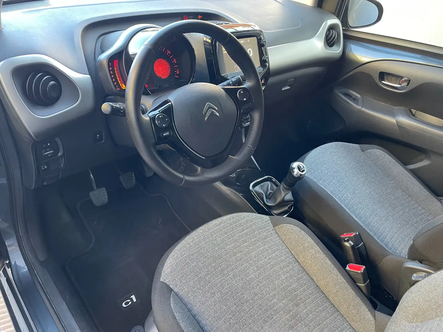 Citroen C1 C1 II 2014 5p 1.0 vti Shine FULL! NEOPATENTATI OK Grigio - 2