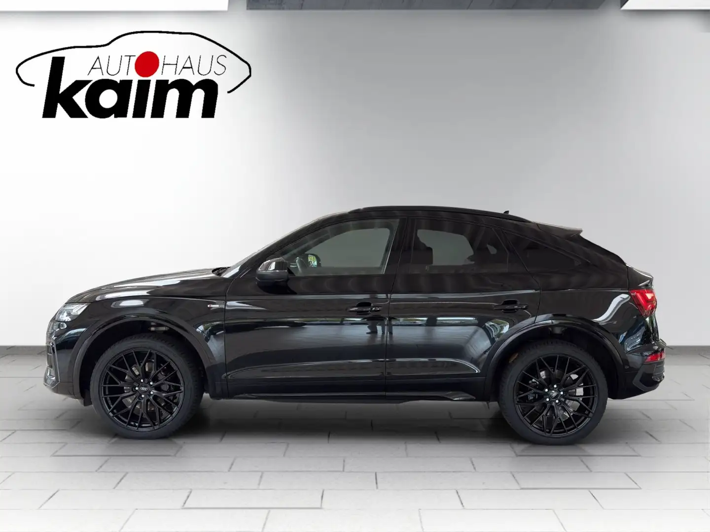 Audi Q5 40 Sportback 40 2.0 TDI quattro  S line MATRIX+AHK Schwarz - 2