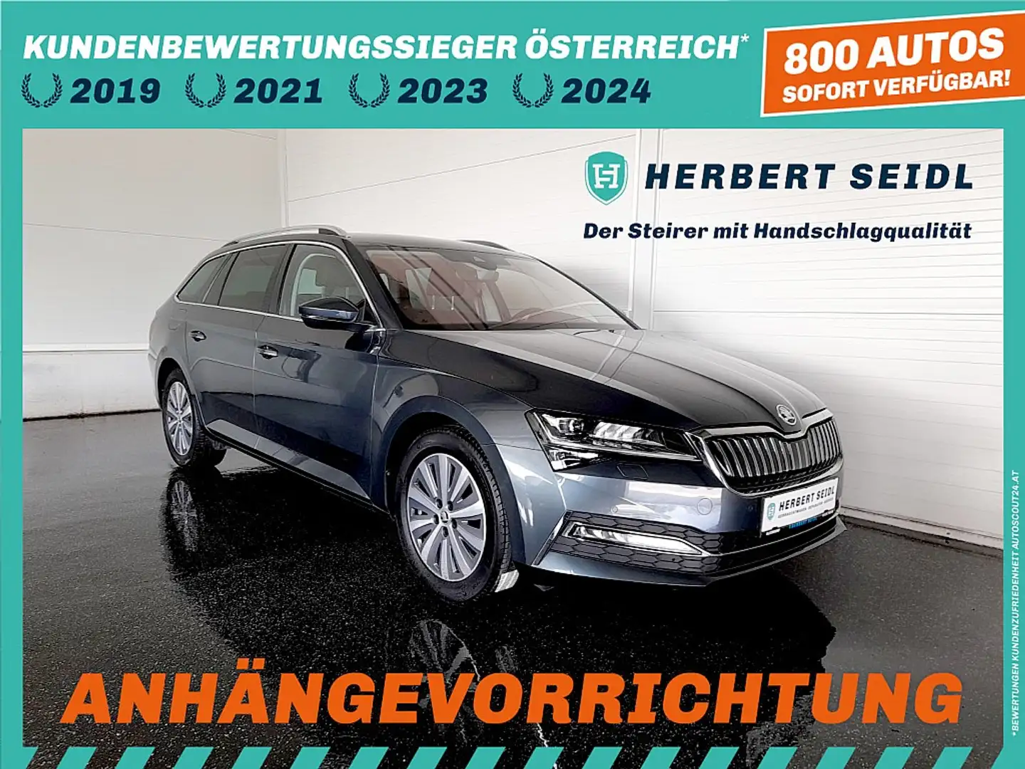 Skoda Superb Kombi STYLE IV 156/218 DSG *MATRIX-LED / DCC / ... Grau - 1