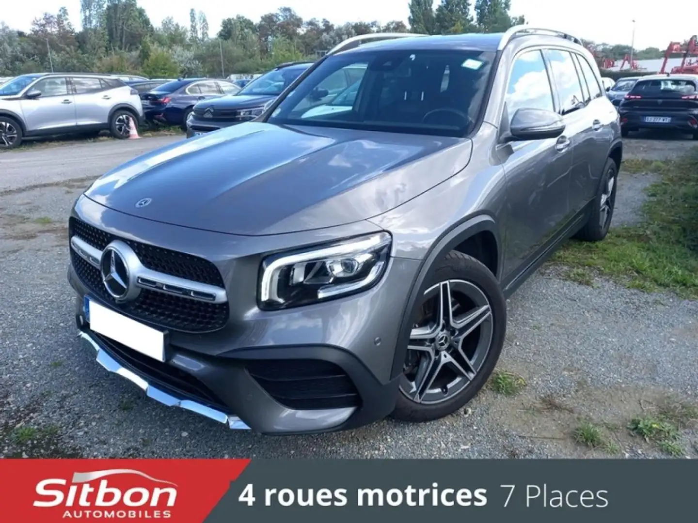 Mercedes-Benz GLB 220 220 d 8G-DCT AMG Line 4-Matic 7 PLACES 4X4 AWD Gris - 1