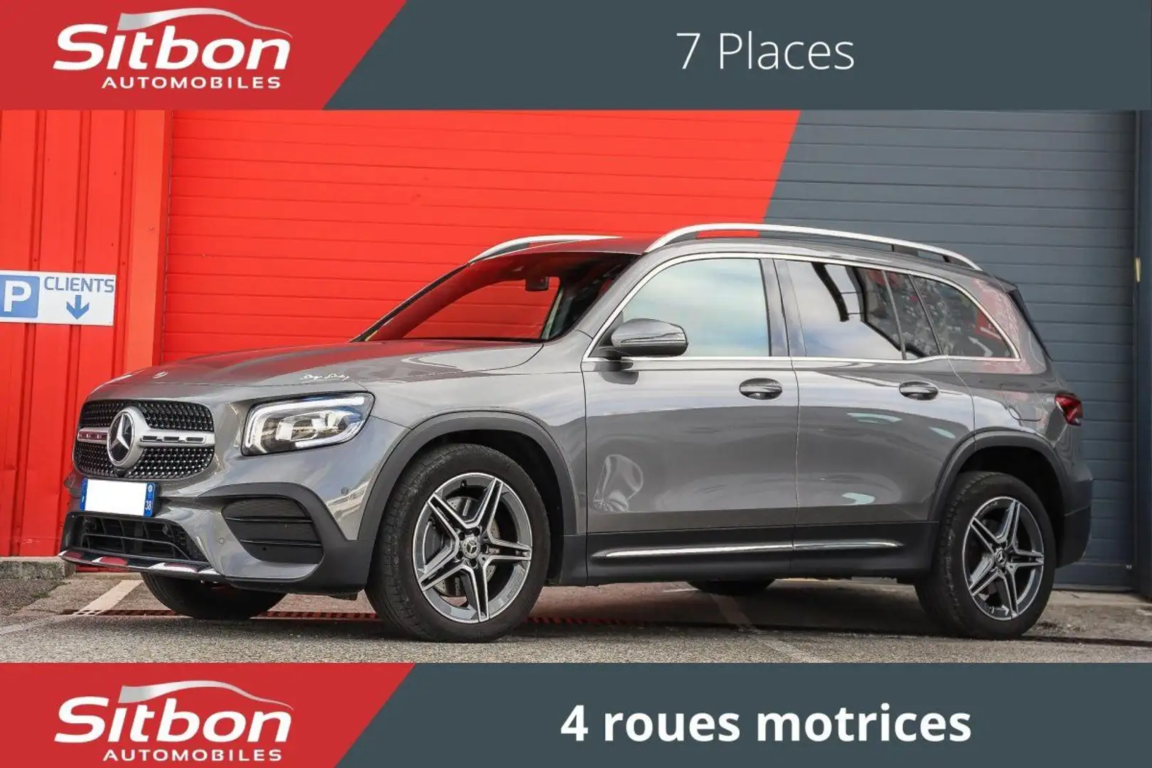 Mercedes-Benz GLB 220 220 d 8G-DCT AMG Line 4-Matic 7 PLACES 4X4 AWD Grau - 1