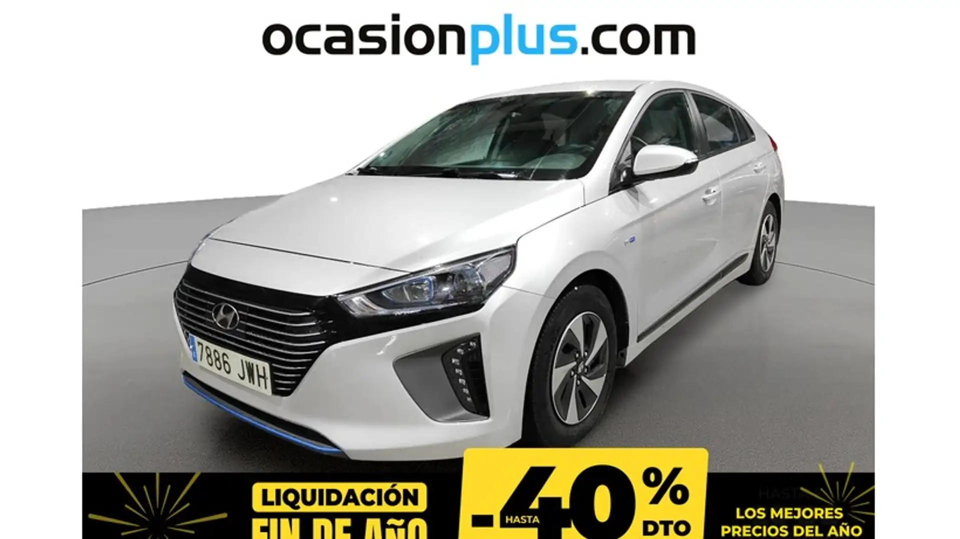 Hyundai IONIQ HEV 1.6 GDI Tecno Plateado - 1