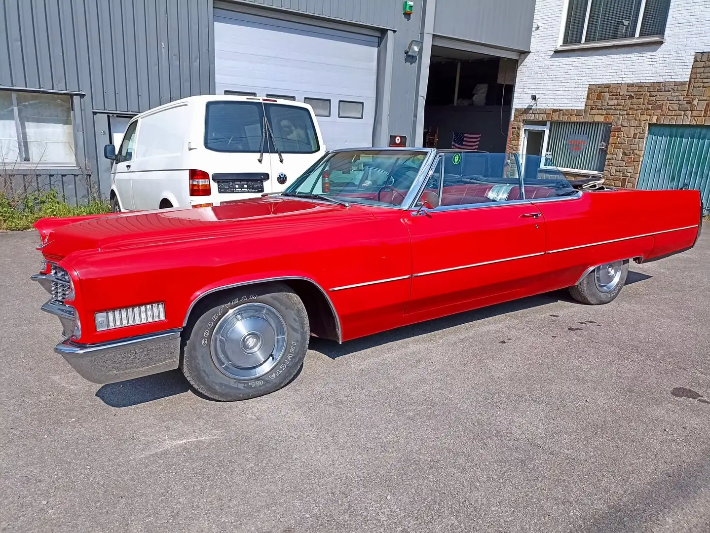 Cadillac Eldorado Cabrio 7.7 V8  immat Belge depuis 95 Roşu - 1