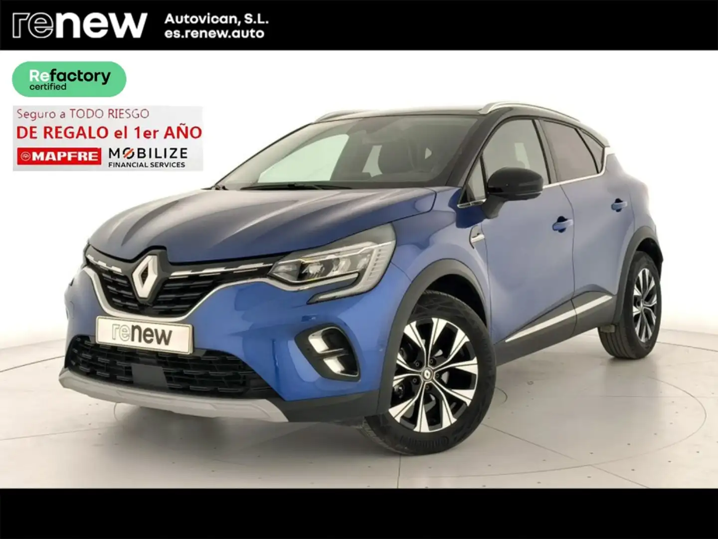 Renault Captur TCE GPF MICRO HiBRIDO TECHNO EDC 103KW 5P Bleu - 1