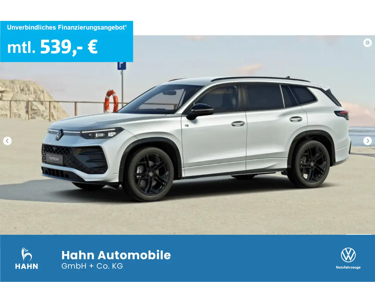 Volkswagen Tayron R-Line 2,0 l TSI OPF 4MOTION 204 PS DSG A Silber - 1