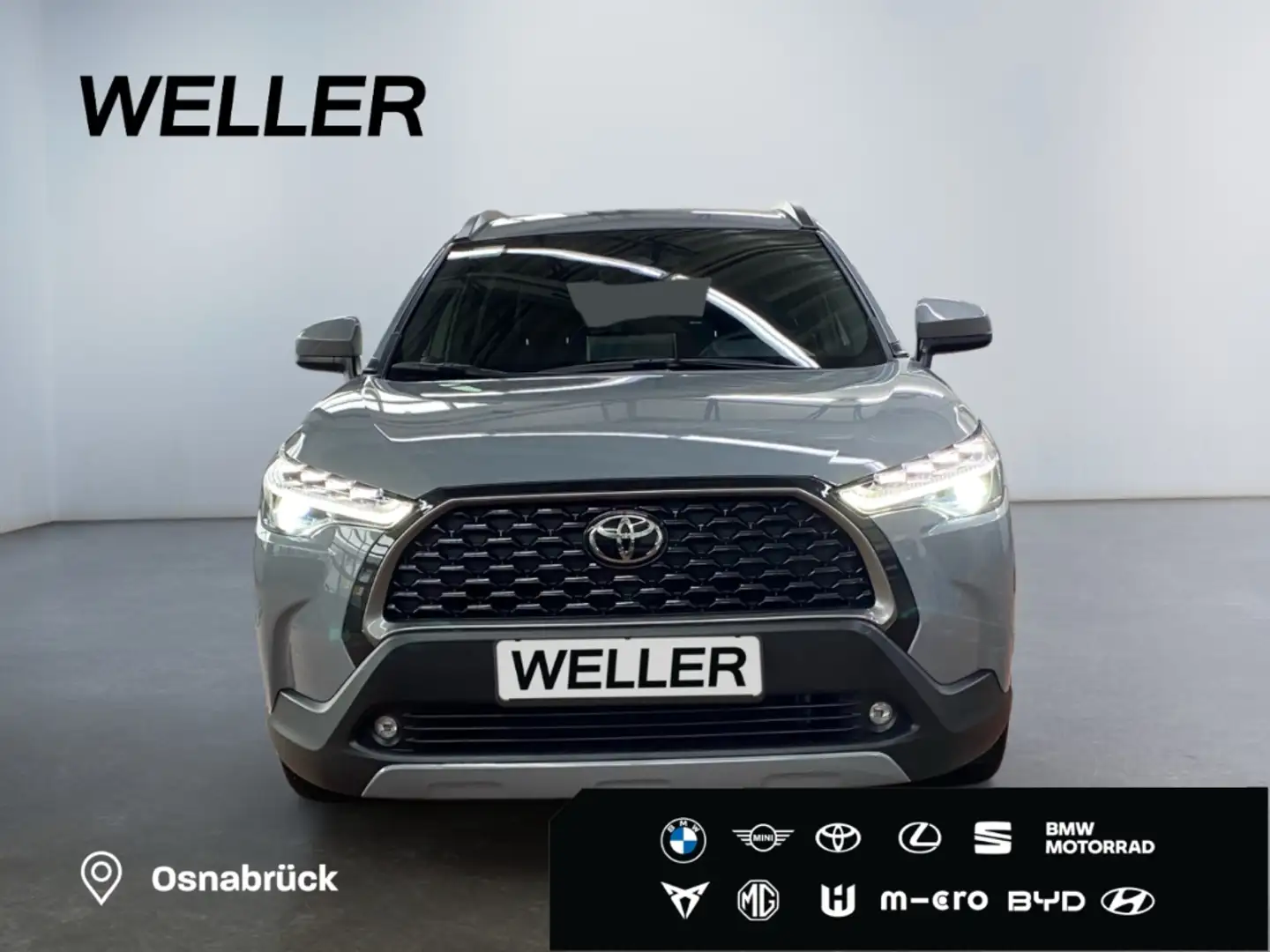 Toyota Corolla Cross Hybrid 2.0 Teamplayer *LED*CAM*SHZ* Grijs - 2