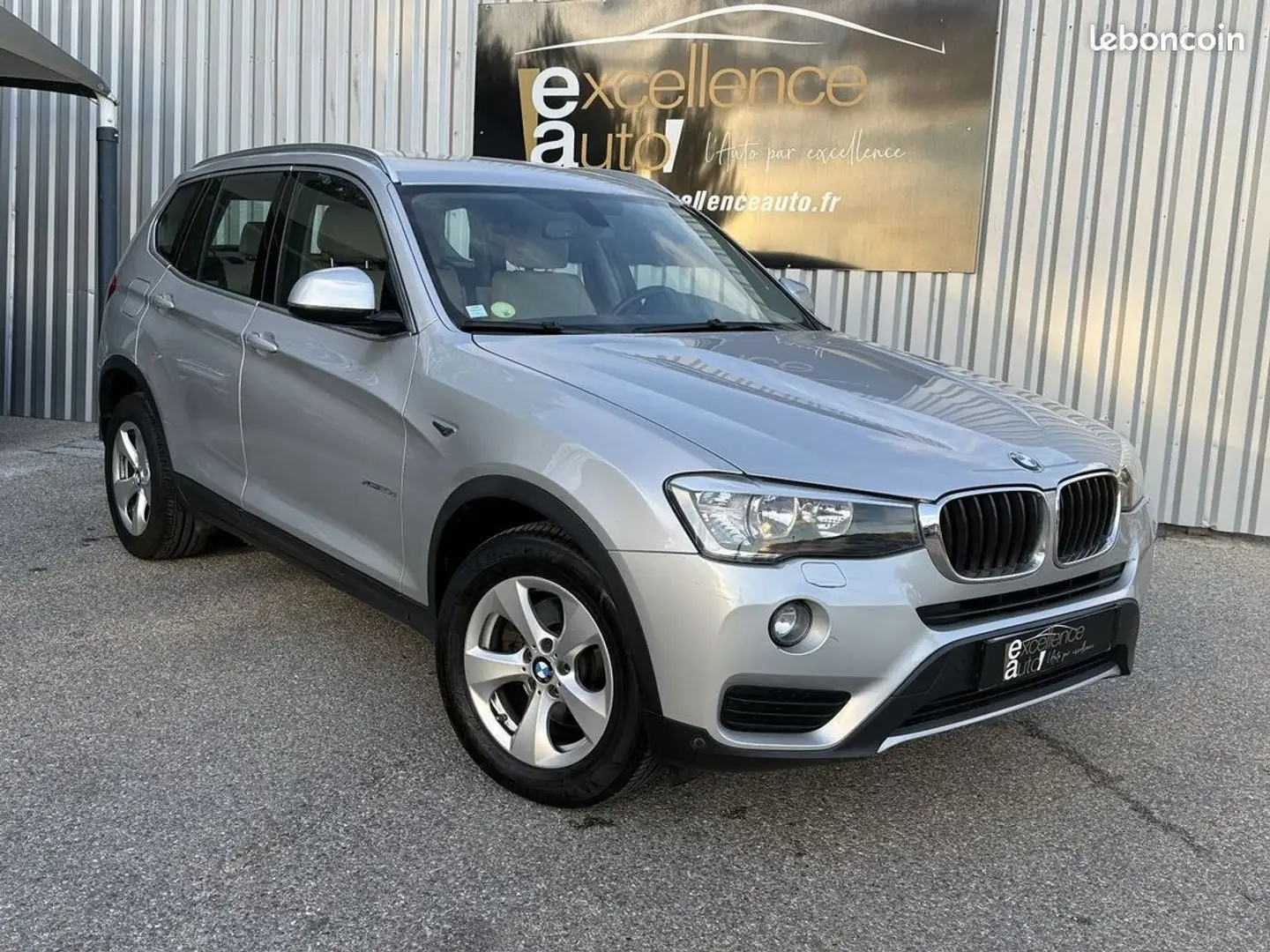 BMW X3 (F25) XDRIVE20D 190CH BUSINESS Gris - 1