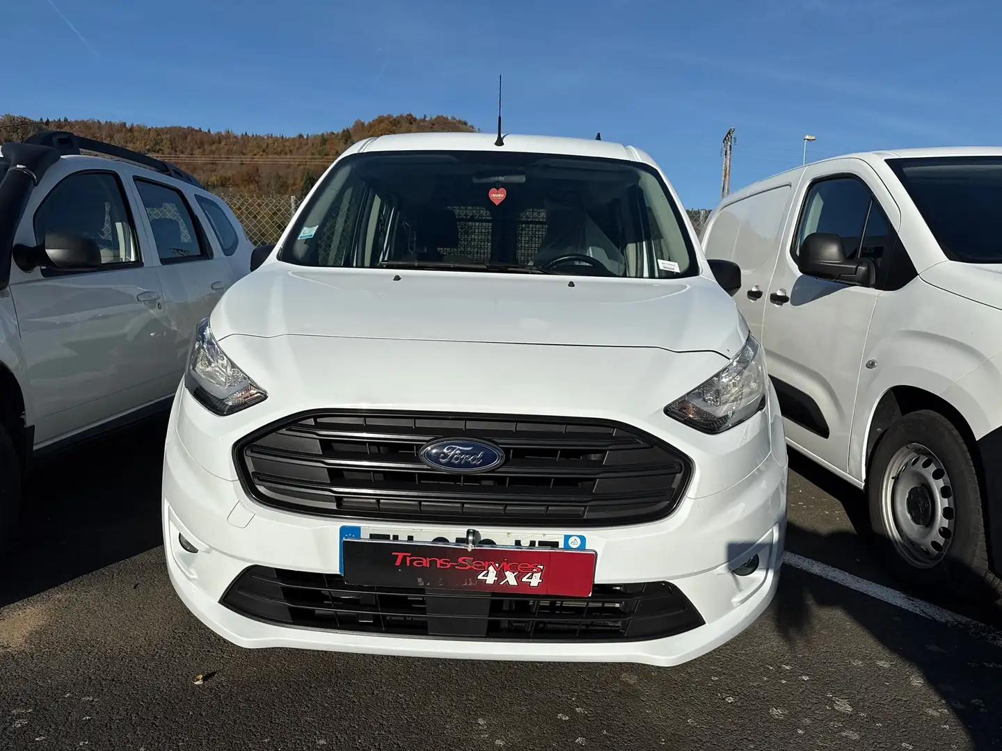 Ford Transit Connect L1 1.5 ECOBLUE 120CH CABINE APPROFONDIE TREND Blanc - 1