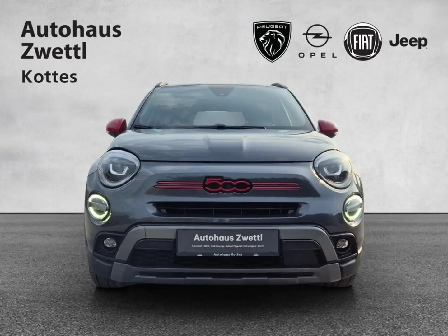 Fiat 500X Hybrid 130 7-Gang-DCT *RED*LED*ANHÄNGEKUPPLUNG*KAMERA* Grau - 2