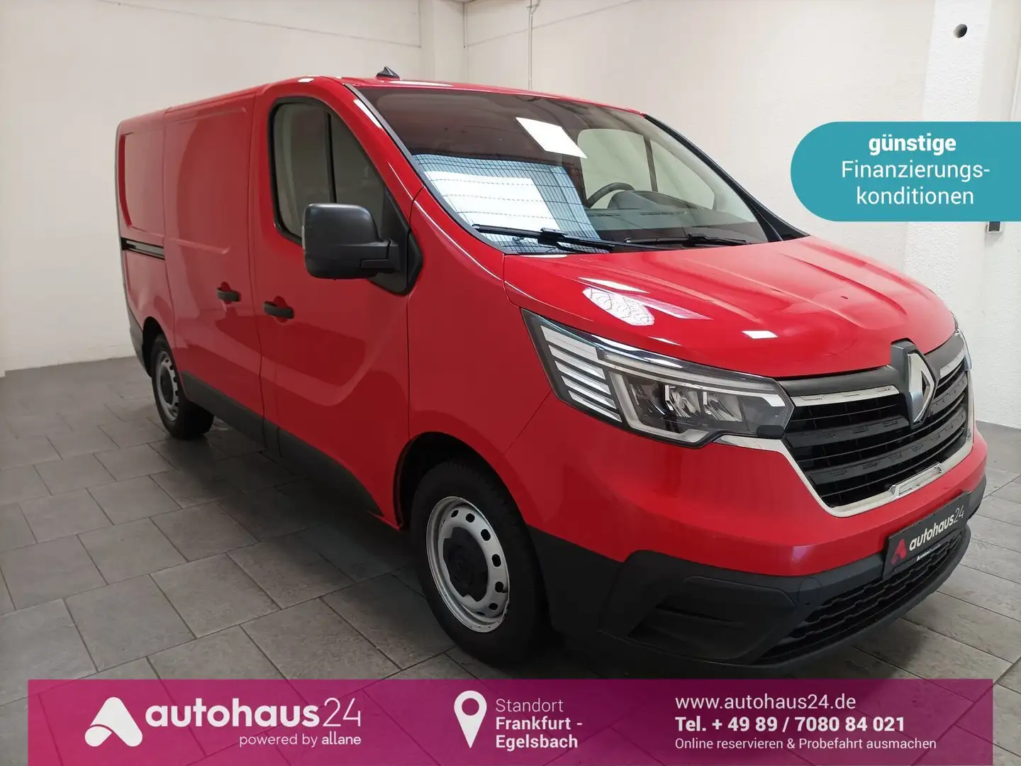 Renault Trafic 2.0 BLUE dCi L1H1|LED|PDC|Klima|Radio Красный - 1