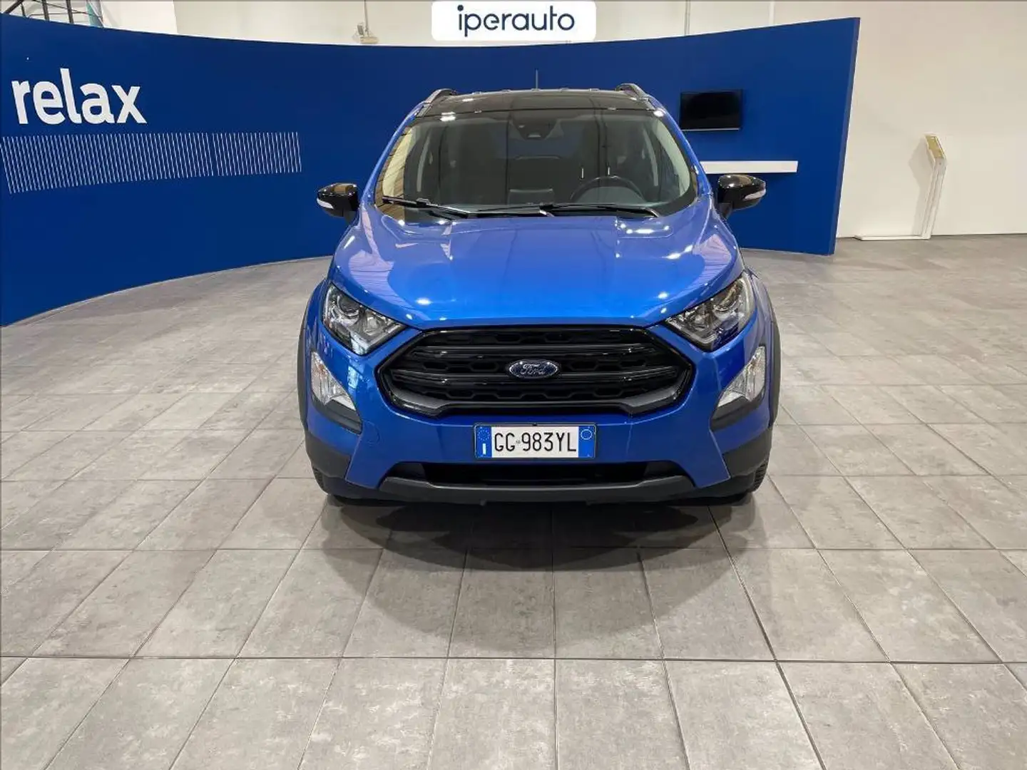 Ford EcoSport 1.0 ecoboost active s&s 125cv Modrá - 2