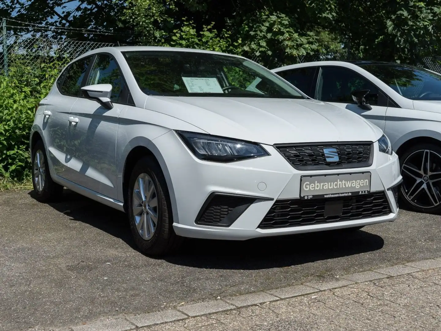 SEAT Ibiza Style 1.0 TSI 110 PS 5J-Ga+ACC+Kessy+SitzH Weiß - 2