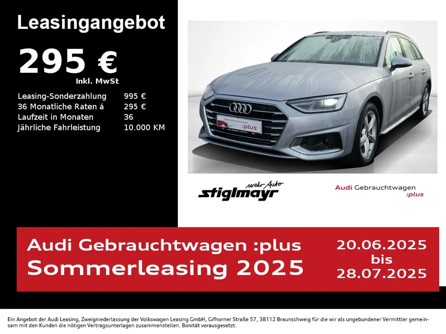 Audi A4 Advanced 35 TFSI S-tronic ACC+KAMERA+NAVI+VC Argent - 1
