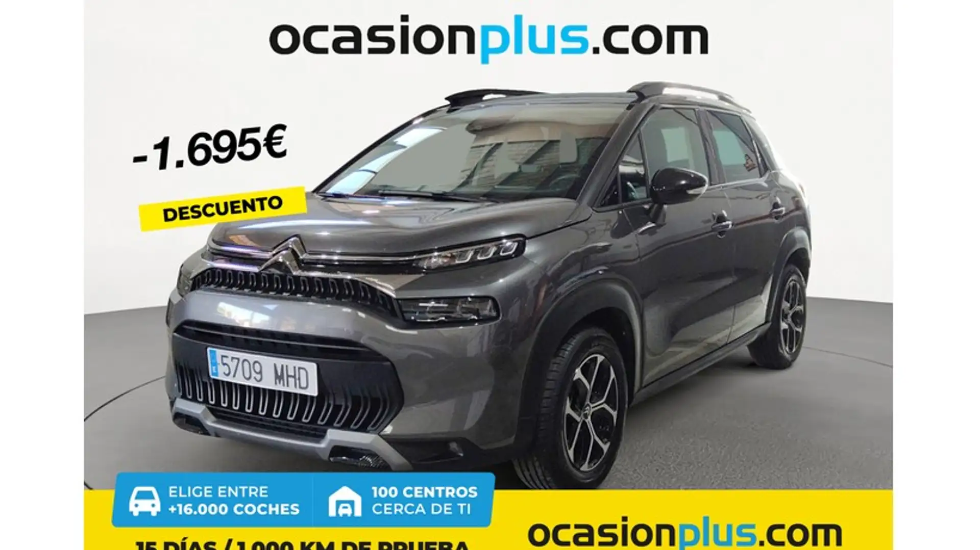 Citroen C3 Aircross Puretech S&S Shine 110 Gris - 1