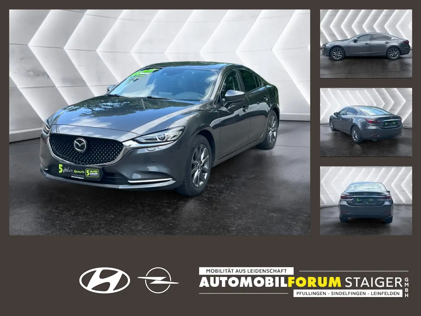 Mazda 6 2.0 SKYACTIV-G 15 Exclusive-Line 1.Hand Matrix Gri - 1