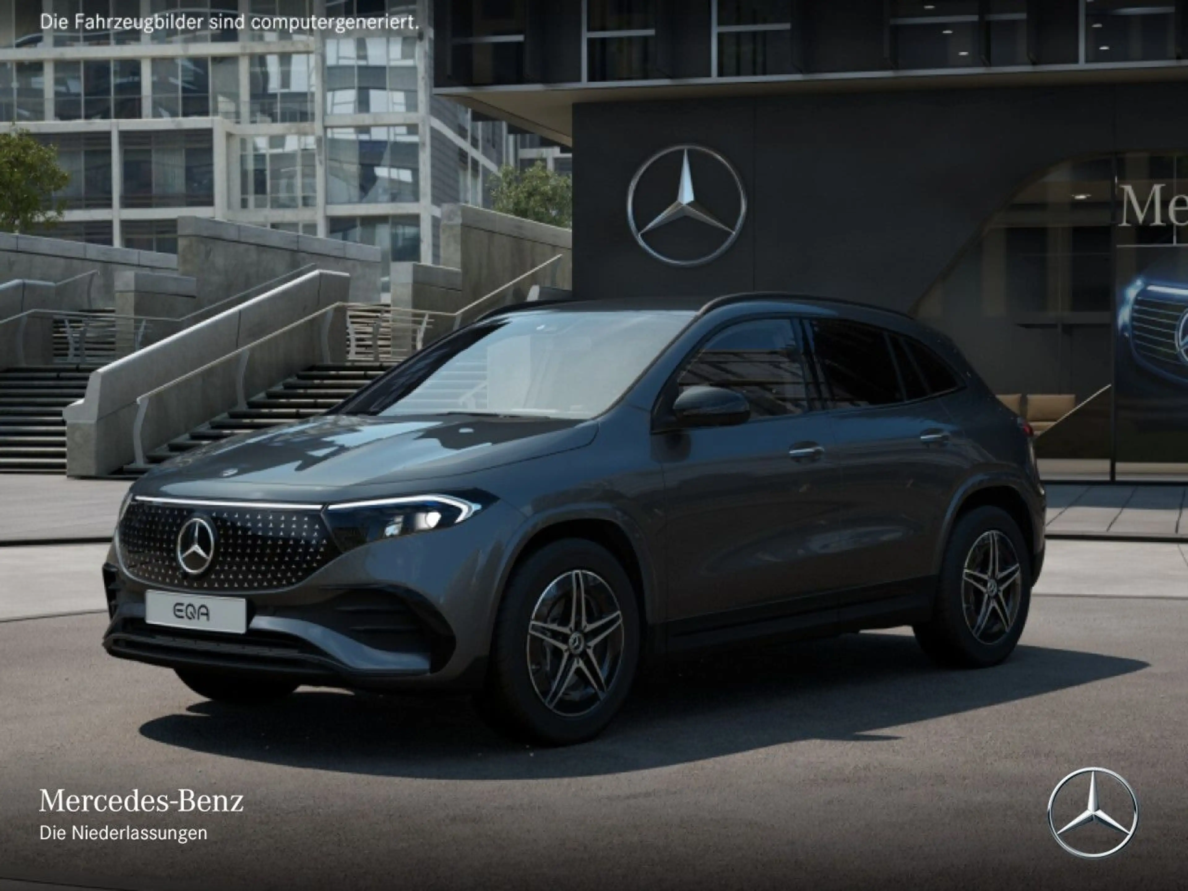 Mercedes-Benz EQA 250 AMG+NIGHT+PREMIUM+AHK+360+MEMORY+BURMESTER — photo 14