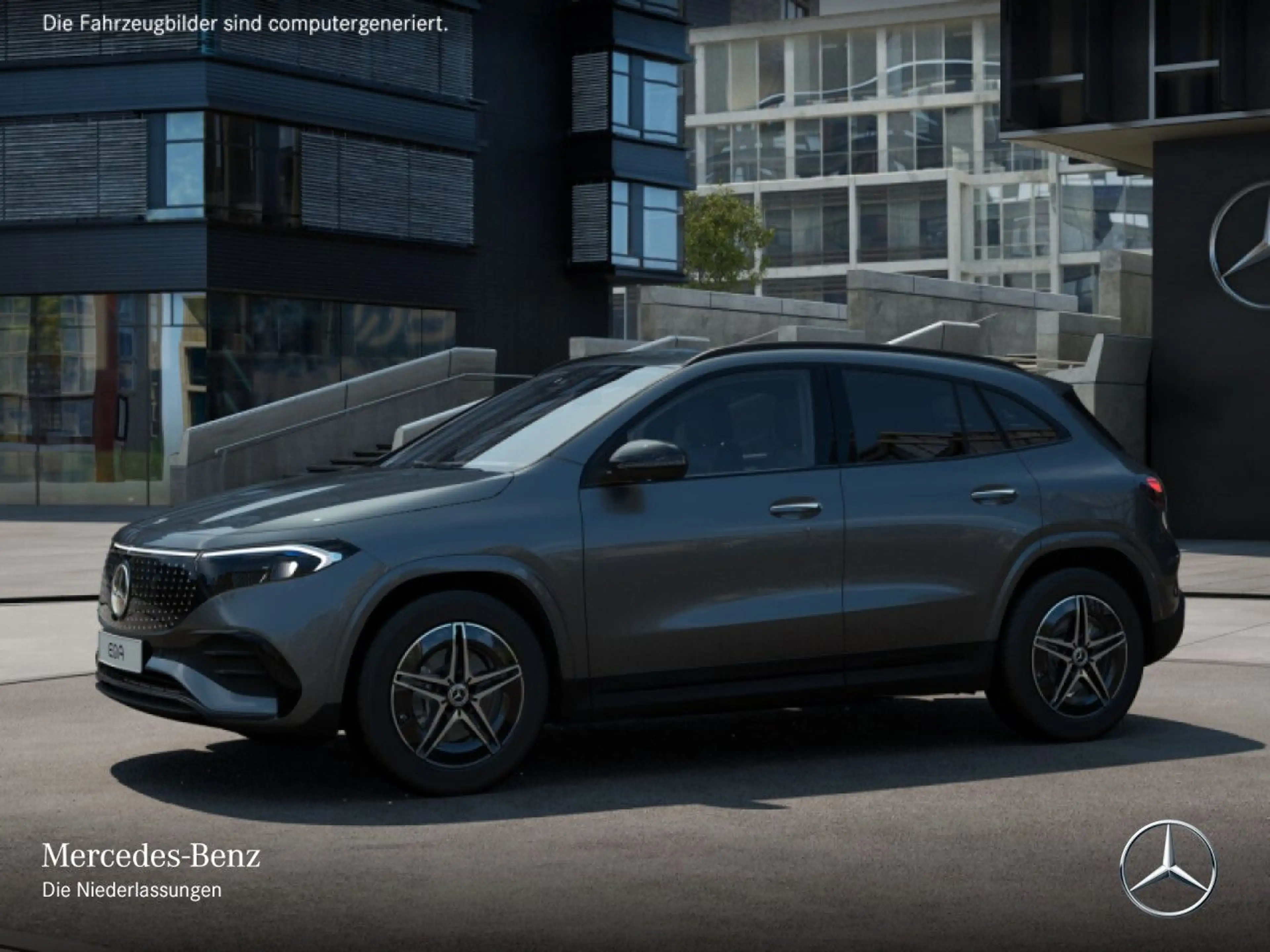 Mercedes-Benz EQA 250 AMG+NIGHT+PREMIUM+AHK+360+MEMORY+BURMESTER — photo 3