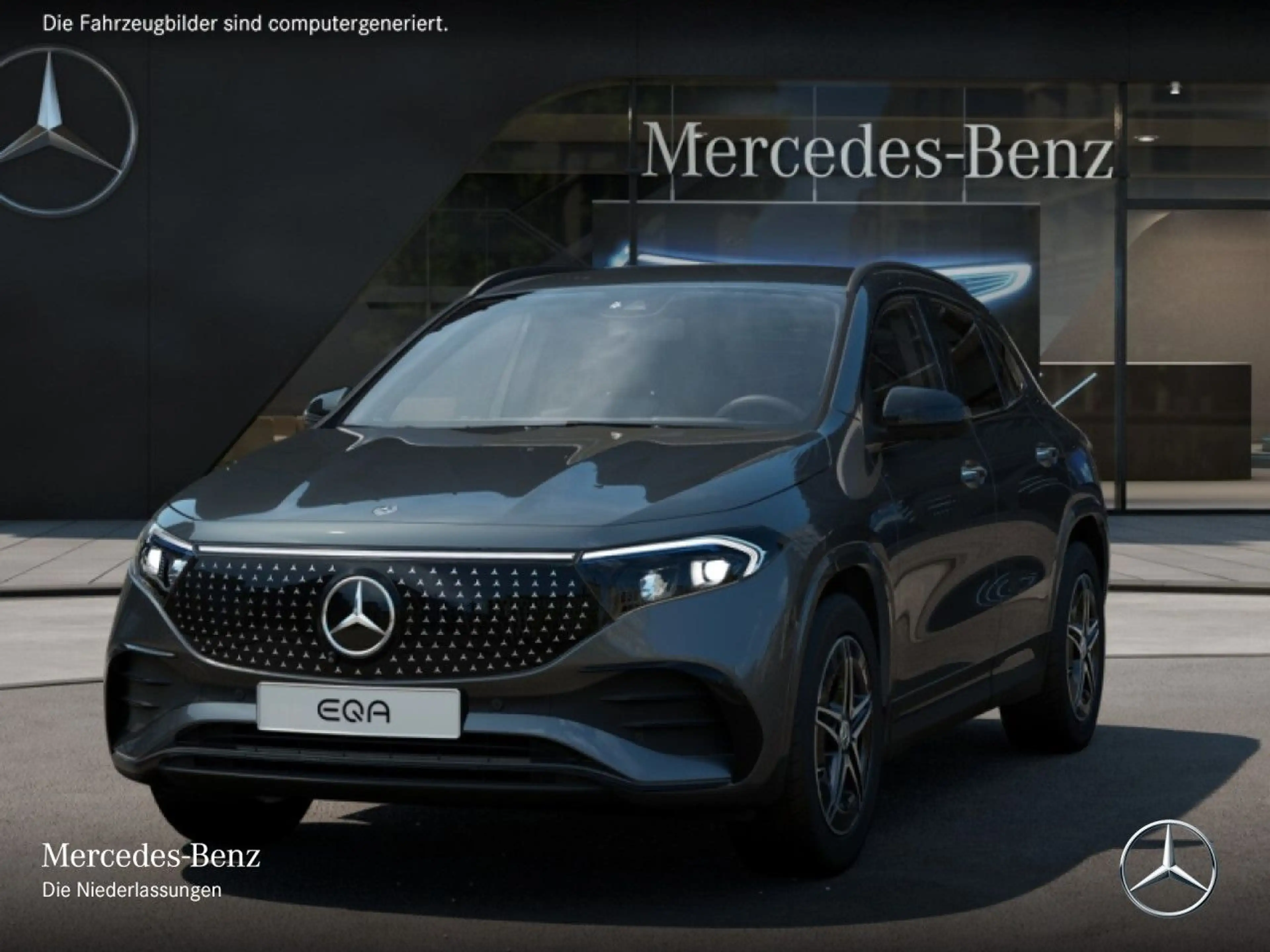 Mercedes-Benz EQA 250 AMG+NIGHT+PREMIUM+AHK+360+MEMORY+BURMESTER — photo 2