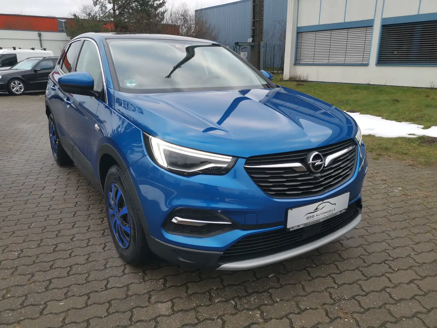 Opel Grandland X Dynamic 1.2 Automatik Navi AHK Kamera Scheckheft Blau - 1