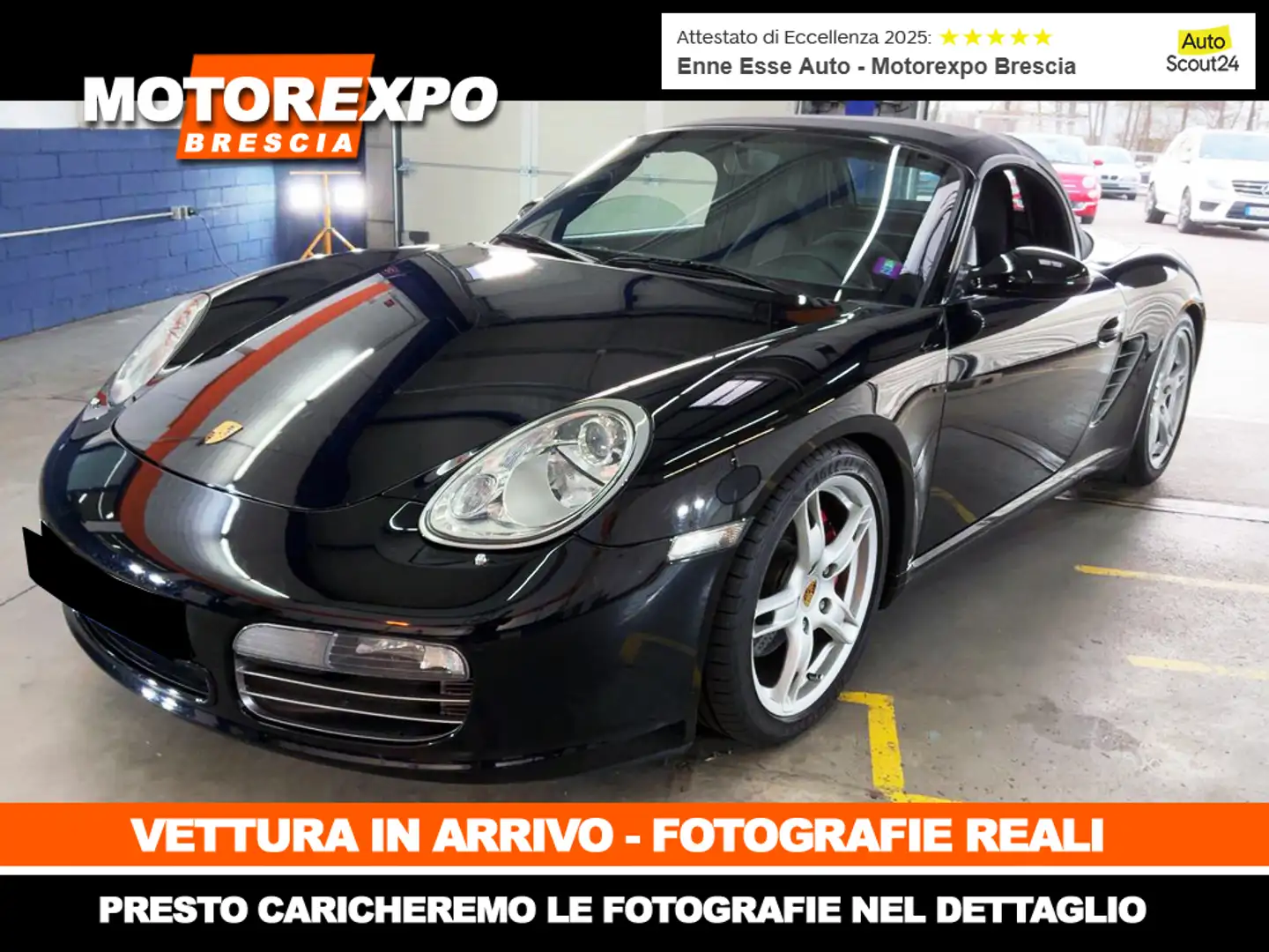Porsche Boxster 3.2 S 280cv Bixeno-Navi-Pelle-PSM-Iscrivibile ASI Schwarz - 1